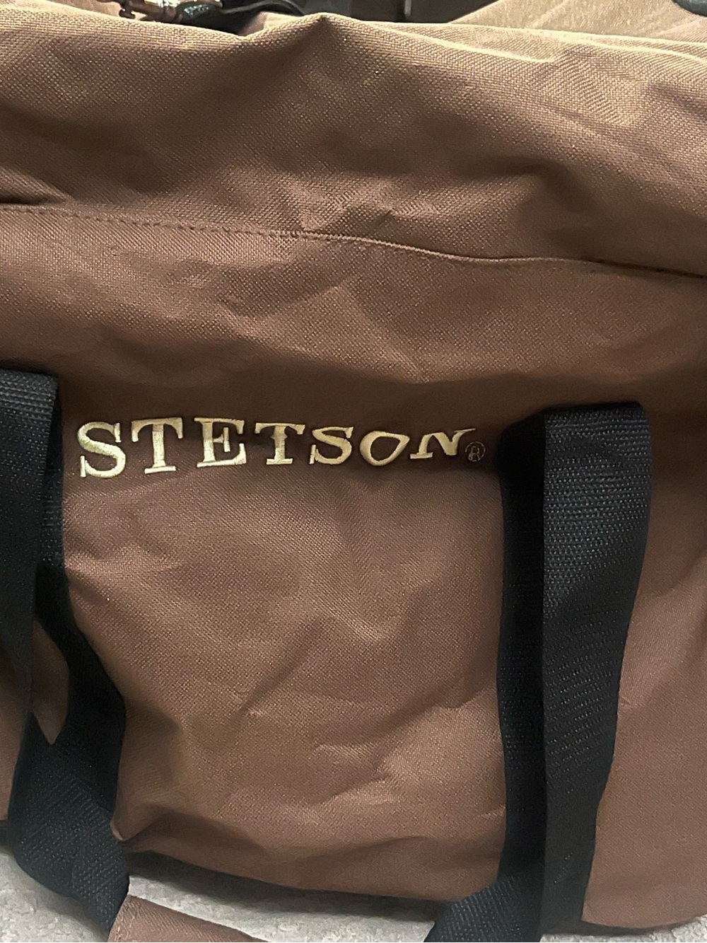 Stetson Duffle bag with Cowboy boot zipper pockets - Picture 7 of 7